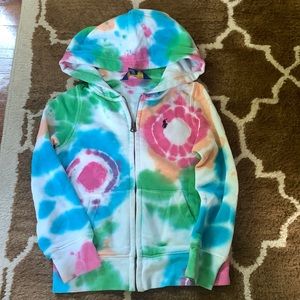 Polo girls zip up sweatshirt